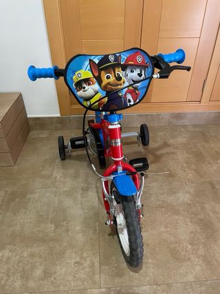 Bicicleta Patrulla Canina niño