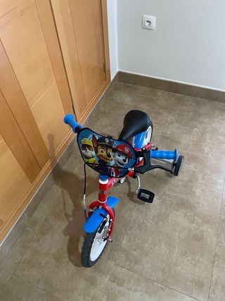 Bicicleta Patrulla Canina niño