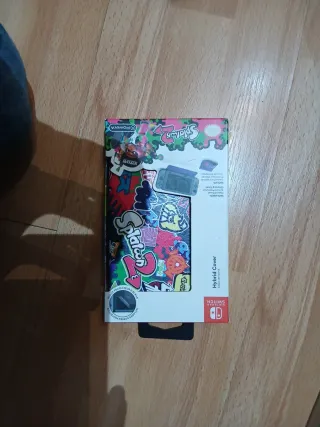 Funda Splatoon Nintendo Switch + Protector + Paño