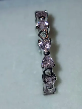 Anel lacinhos em prata esterlina 925