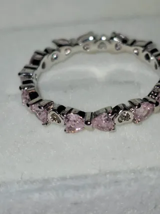 Anel lacinhos em prata esterlina 925