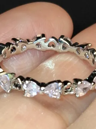 Anel lacinhos em prata esterlina 925