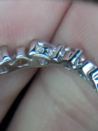 Anel lacinhos em prata esterlina 925