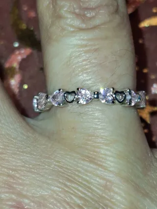 Anel lacinhos em prata esterlina 925