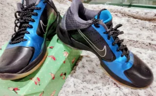 Zapatillas Baloncesto Nike Kobe Azul/Negro