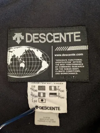 Chaqueta Nieve Infantil Descente 130cm