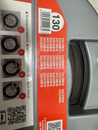 Cadenas Nieve RD-9 130