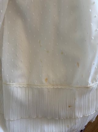 Vestido de Comunión Blanco marca Tizza’s