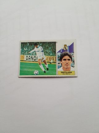 Cromos Santillana Real Madrid 86/87