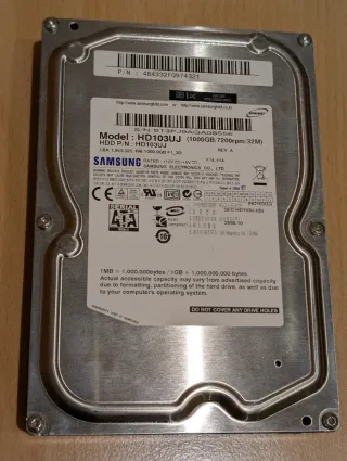 Disco Duro Interno Samsung 1TB HD103UJ