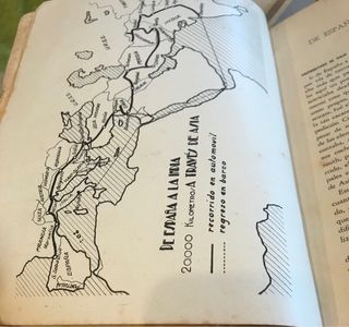 De España a la India en automóvil￼. 1945 aprox.