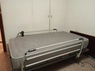 Cama articulada con colchón