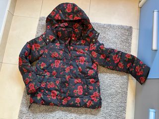 Cazadora floral El Corte Inglés Talla S