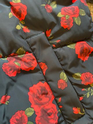 Cazadora floral El Corte Inglés Talla S