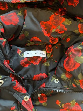 Cazadora floral El Corte Inglés Talla S