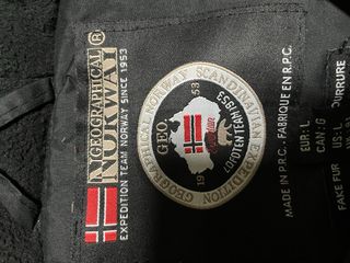 Parka Geographical Norway Negra
