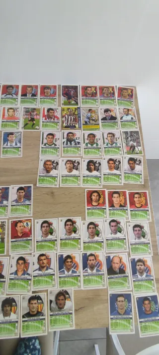 Colección cromos fútbol Liga 2004
