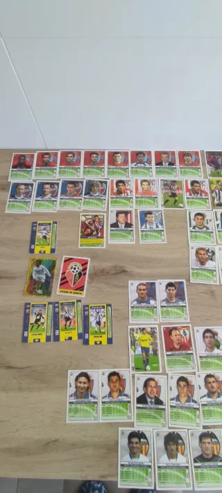Colección cromos fútbol Liga 2004