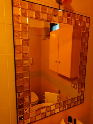 Specchio decorato 76x96 cm