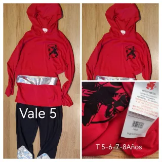 Disfraz Pirata  Bata Ninja vestido Araña