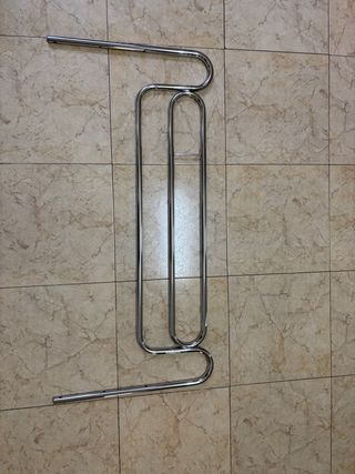 Barandilla metálica en perfecto estado