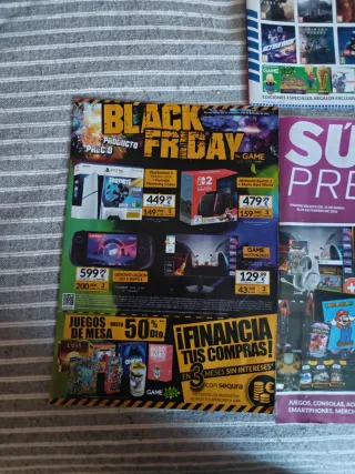 Lote Catálogos Revistas GAME