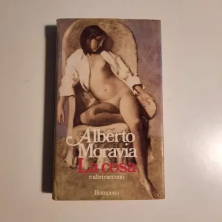 Lotto di 5 libri di Alberto Moravia, anche singoli