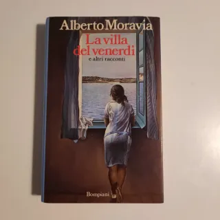 Lotto di 5 libri di Alberto Moravia, anche singoli