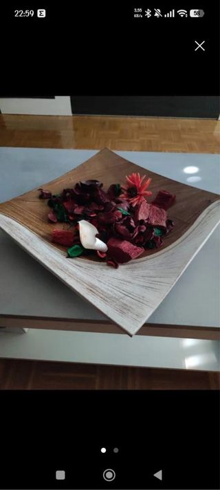 Centro de mesa decorativo