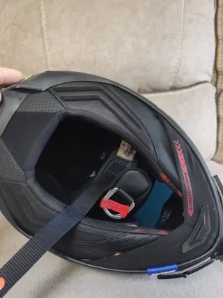 Casco Shark Spartan GT Carbon Negro Rojo