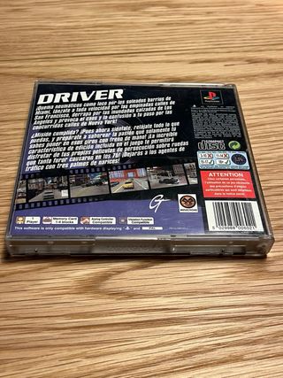Driver PS1 Original Completo PAL. Excelente estado