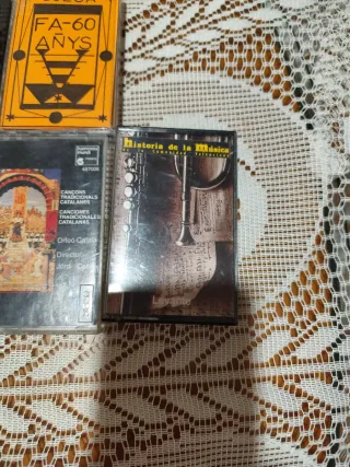 Lote 6 Cintas Cassette Música Variada
