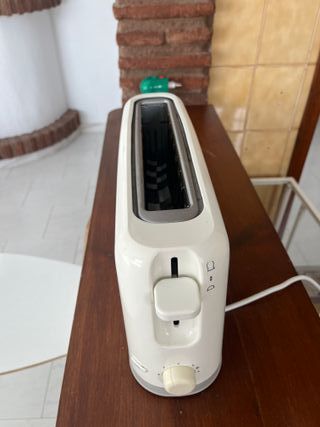 Tostadora blanca 2 ranuras