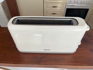 Tostadora blanca 2 ranuras