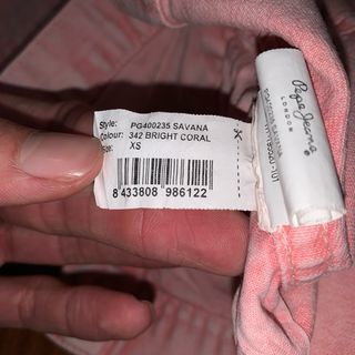 Chaqueta vaquera Pepe Jeans rosa talla XS