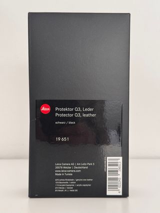 Custodia protettiva Leica Q3 19651 nera