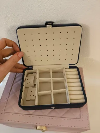 Portagioie nero e beige