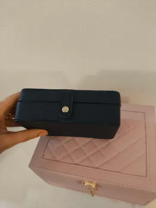 Portagioie nero e beige