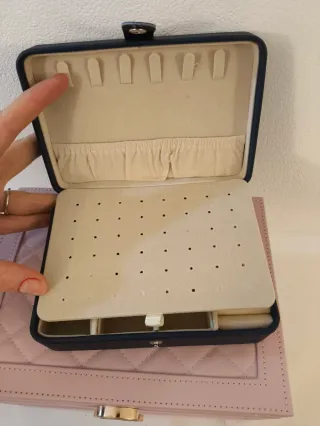 Portagioie nero e beige