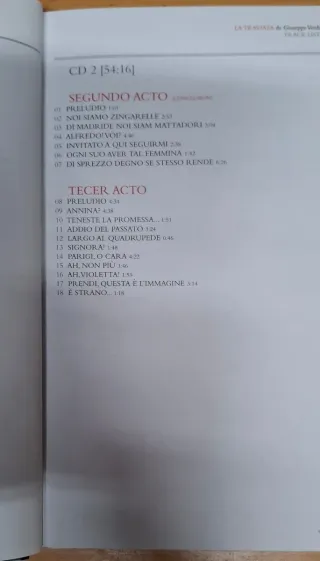 La Traviata Verdi 2 CDs Estuche Clásica Ópera