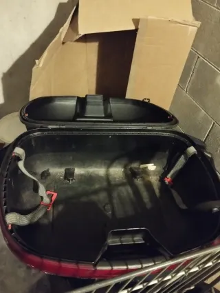 Bauletto Givi E360 Monokey Nero Rosso