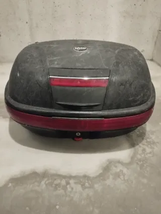 Bauletto Givi E360 Monokey Nero Rosso