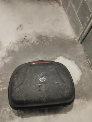 Bauletto Givi E360 Monokey Nero Rosso