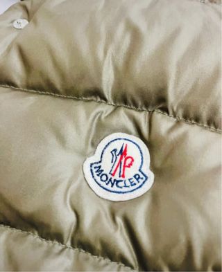 Moncler Tibb Gilet Beige/Oro Vintage Originale