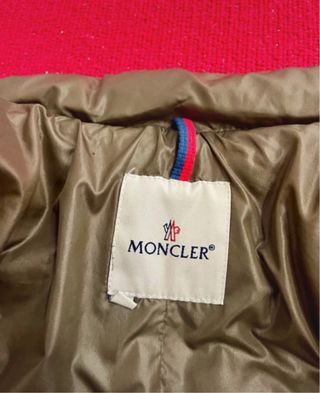 Moncler Tibb Gilet Beige/Oro Vintage Originale