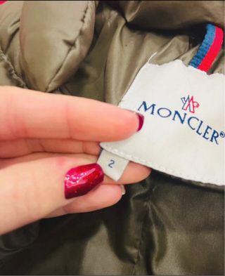 Moncler Tibb Gilet Beige/Oro Vintage Originale