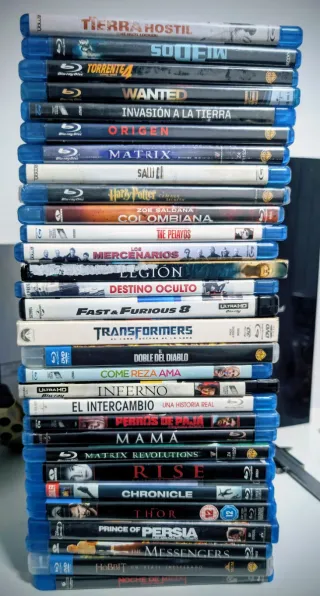 Lote Blu-ray: 6€/ud o 120€ todo