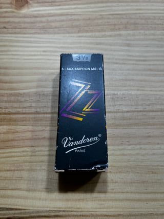 Lote 3 cañas saxo barítono 3 1/2 Vandoren ZZ