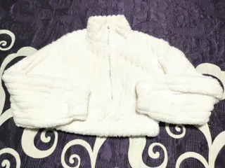 Jersey peluche blanco