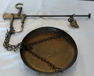 Balanza romana antigua